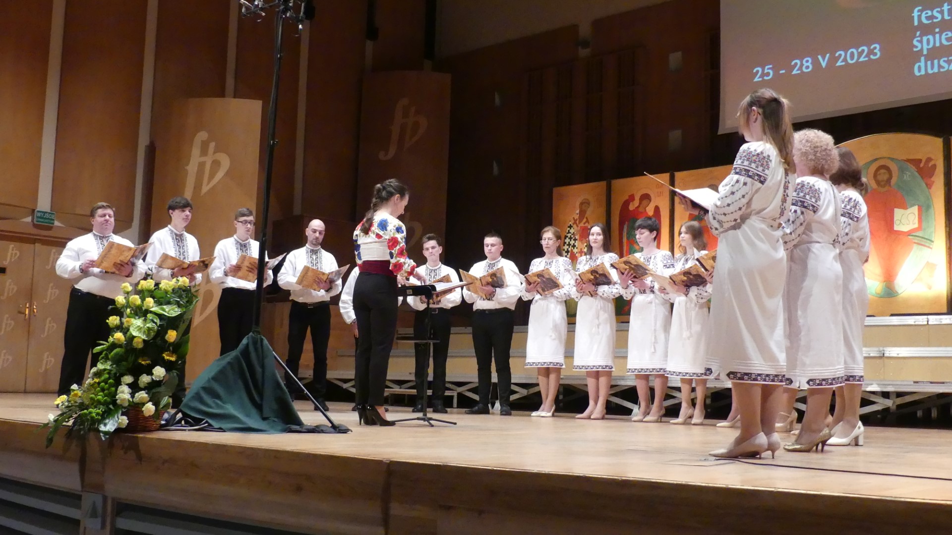 Międzynarodowy Festiwal Muzyki Cerkiewnej, chór Credo z Łucka, fot. L. Łabowicz