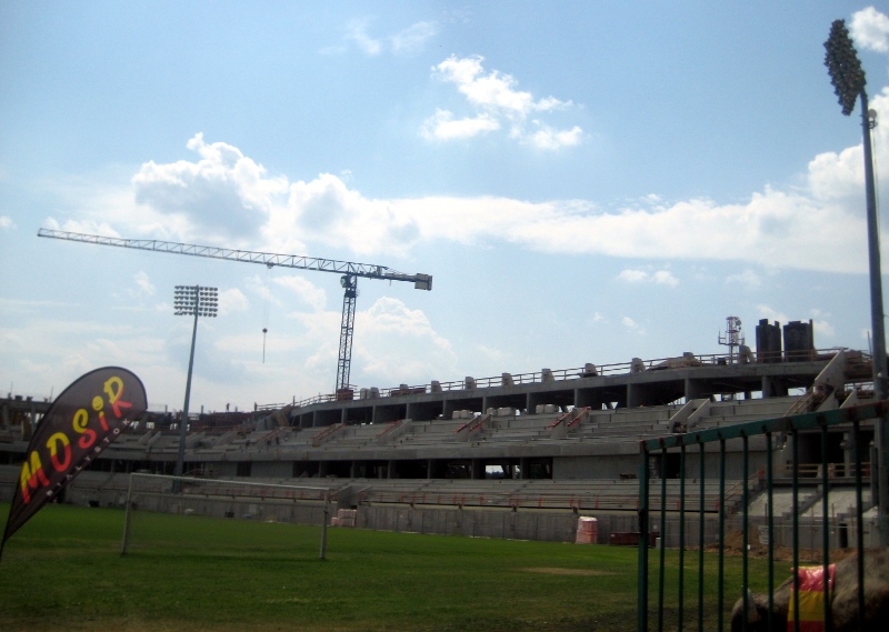 Stadion miejski w Białymstoku przy ul. Słonecznej, fot. Edyta Wołosik