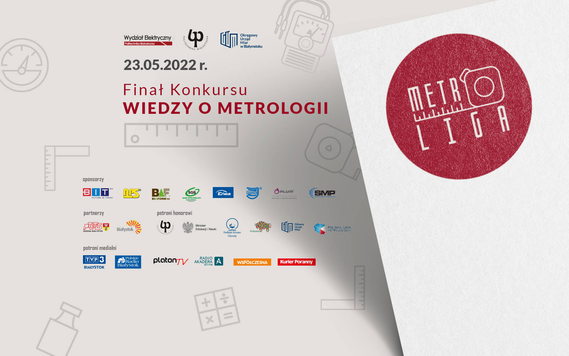 100-lecie utworzenia Urzędu Miar w Białymstoku i Światowy Dzień Metrologii na Politechnice Białostockiej