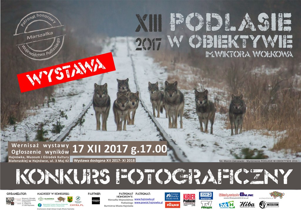 Rozstrzygnięcie ogólnopolskiego Konkursu Fotograficznego "Podlasie w obiektywie im. Wiktora Wołkowa"