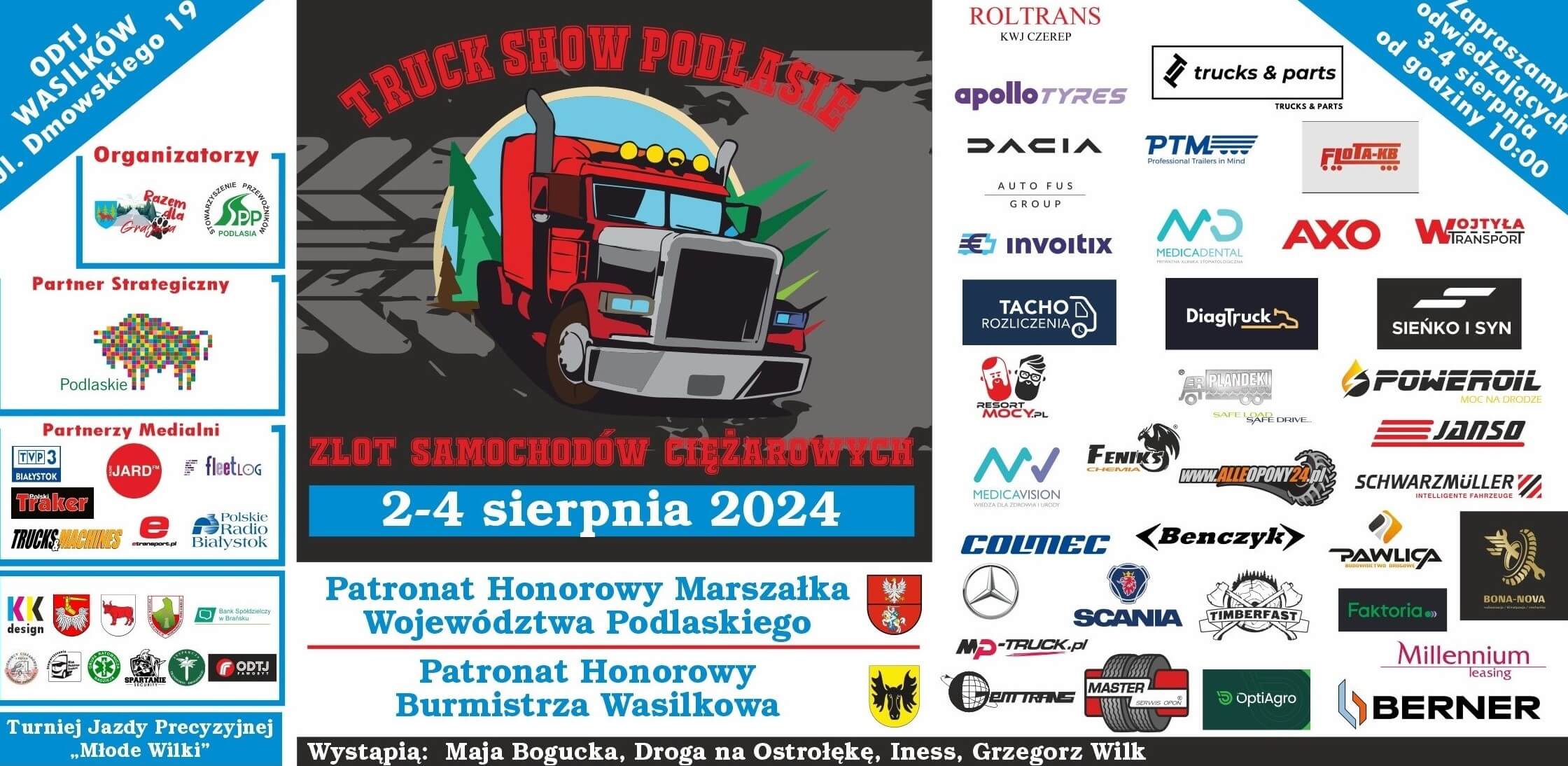 Zlot Pojazdów Ciężarowych "Truck Show Podlasie" w Wasilkowie