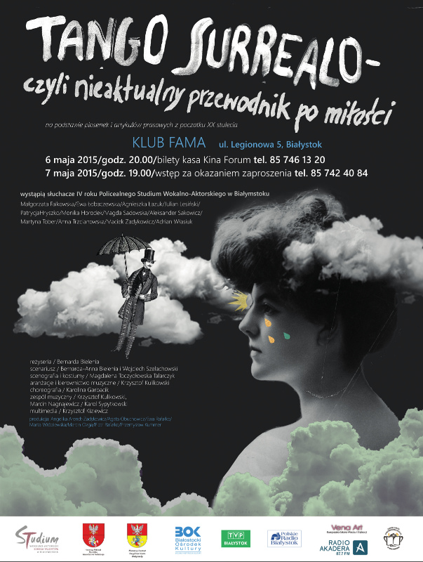 Spektakl dyplomowy "Tango surrealo - czyli nieaktualny przewodnik po miłości"