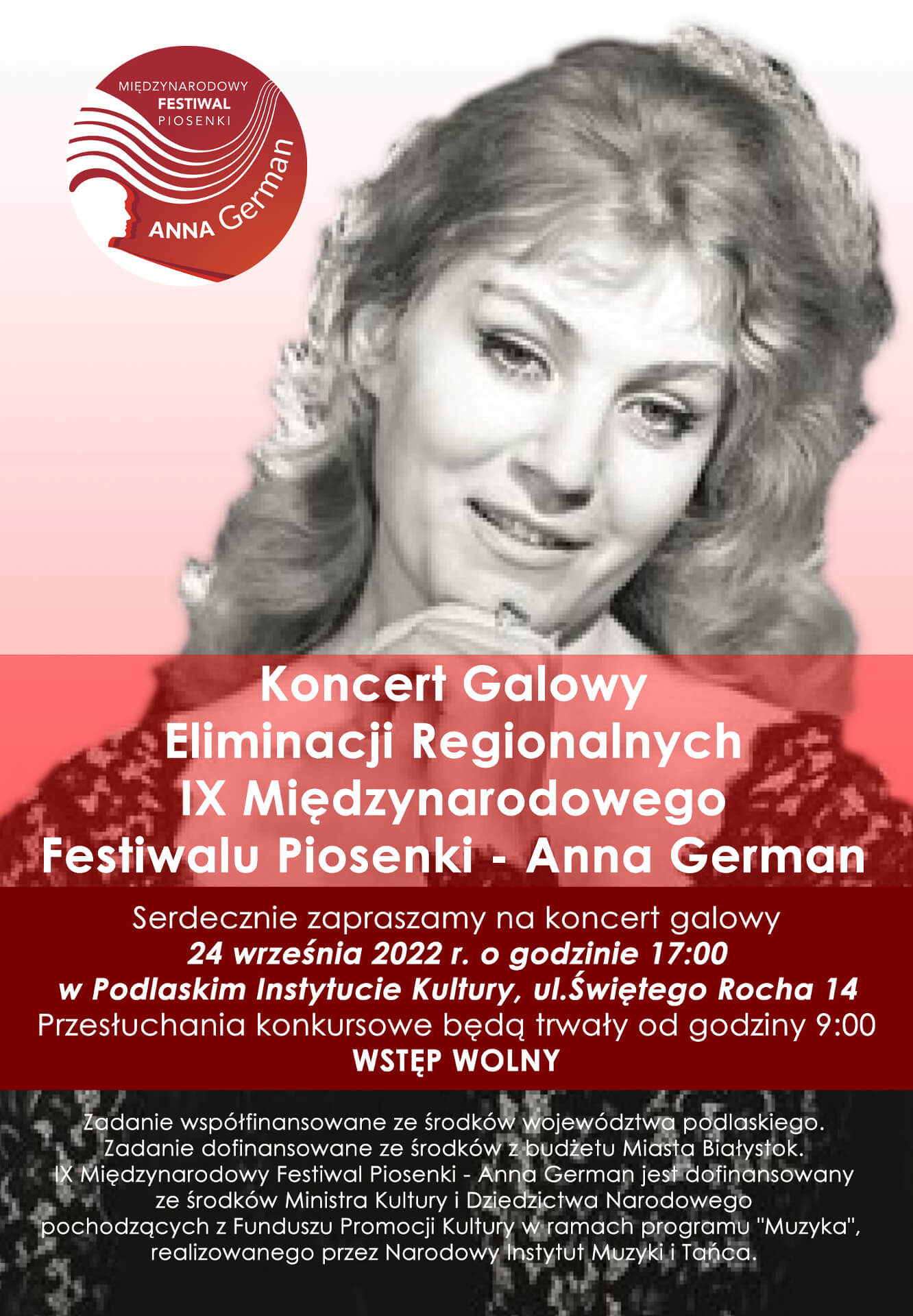 Eliminacje regionalne IX Międzynarodowego Festiwalu Piosenki "Anna German"