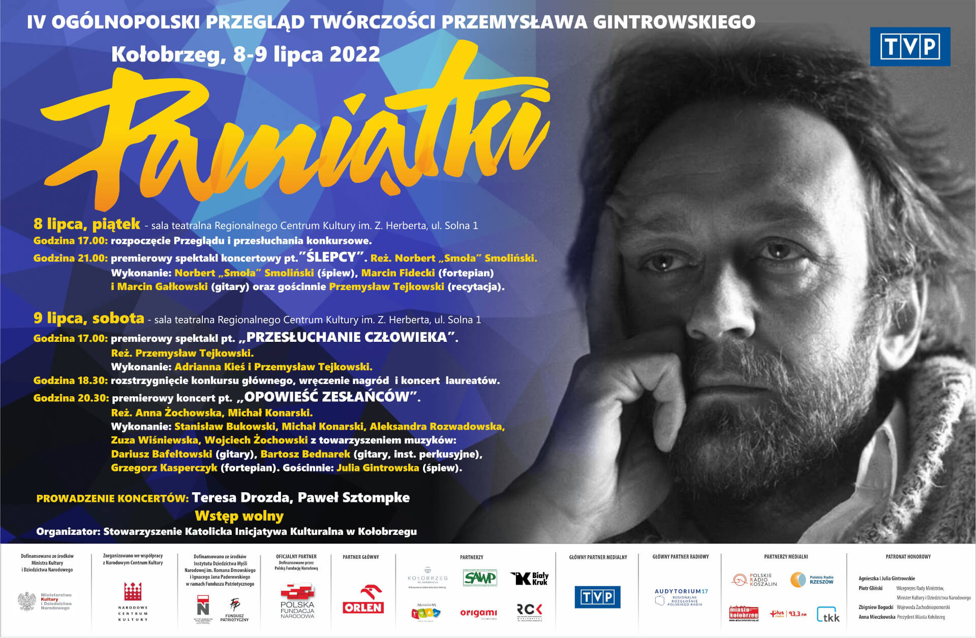 IV Ogólnopolski Przegląd Twórczości Przemysława Gintrowskiego "Pamiątki"