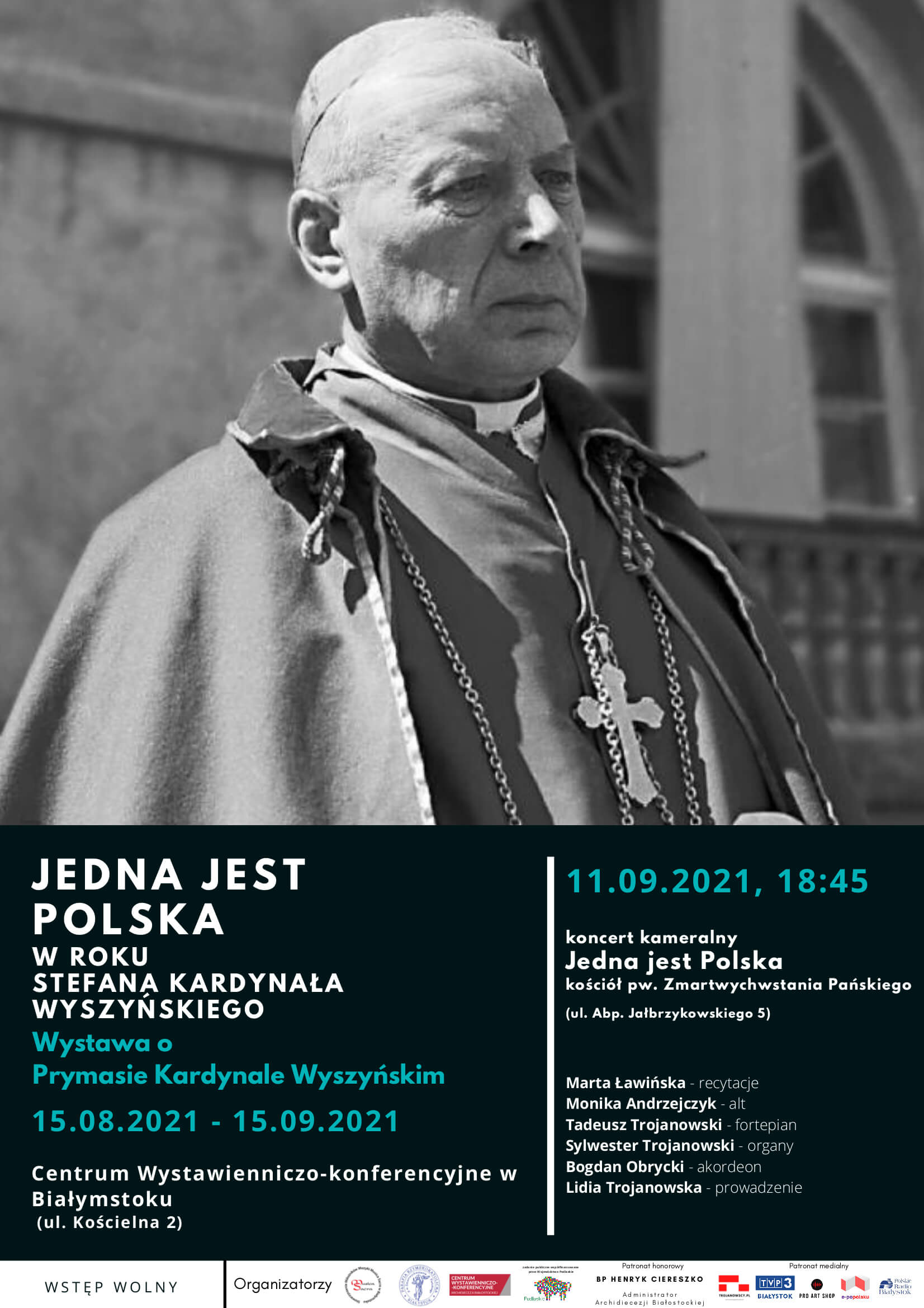 "Jedna jest Polska" - wystawa i koncert w Roku Kardynała Stefana Wyszyńskiego