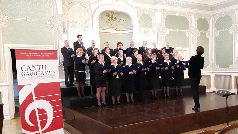 Międzynarodowy Konkurs "Cantu Gaudeamus" w Białymstoku, foto: Adam Klimiuk