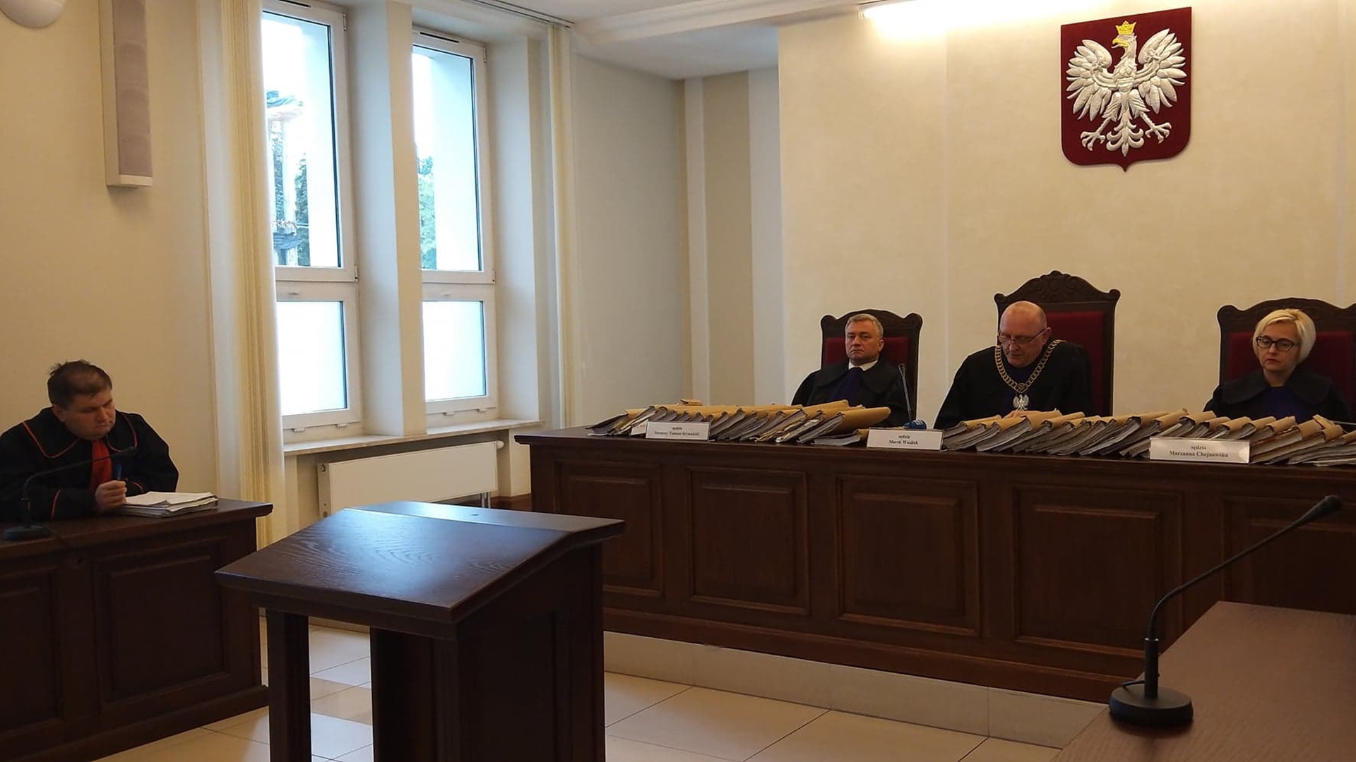 Sąd uniewinnił oskarżonego o łapówki prezesa spółdzielni mleczarskiej w Mońkach, fot. Marta Nazarko