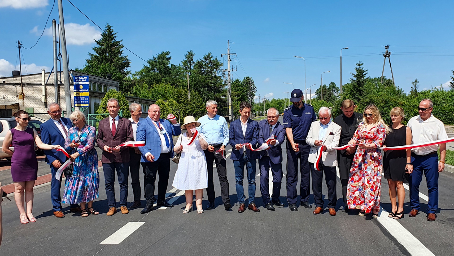 Kierowcy mogą już korzystać z przebudowanej ulicy Elewatorskiej w Grajewie, fot. Paweł Wądołowski