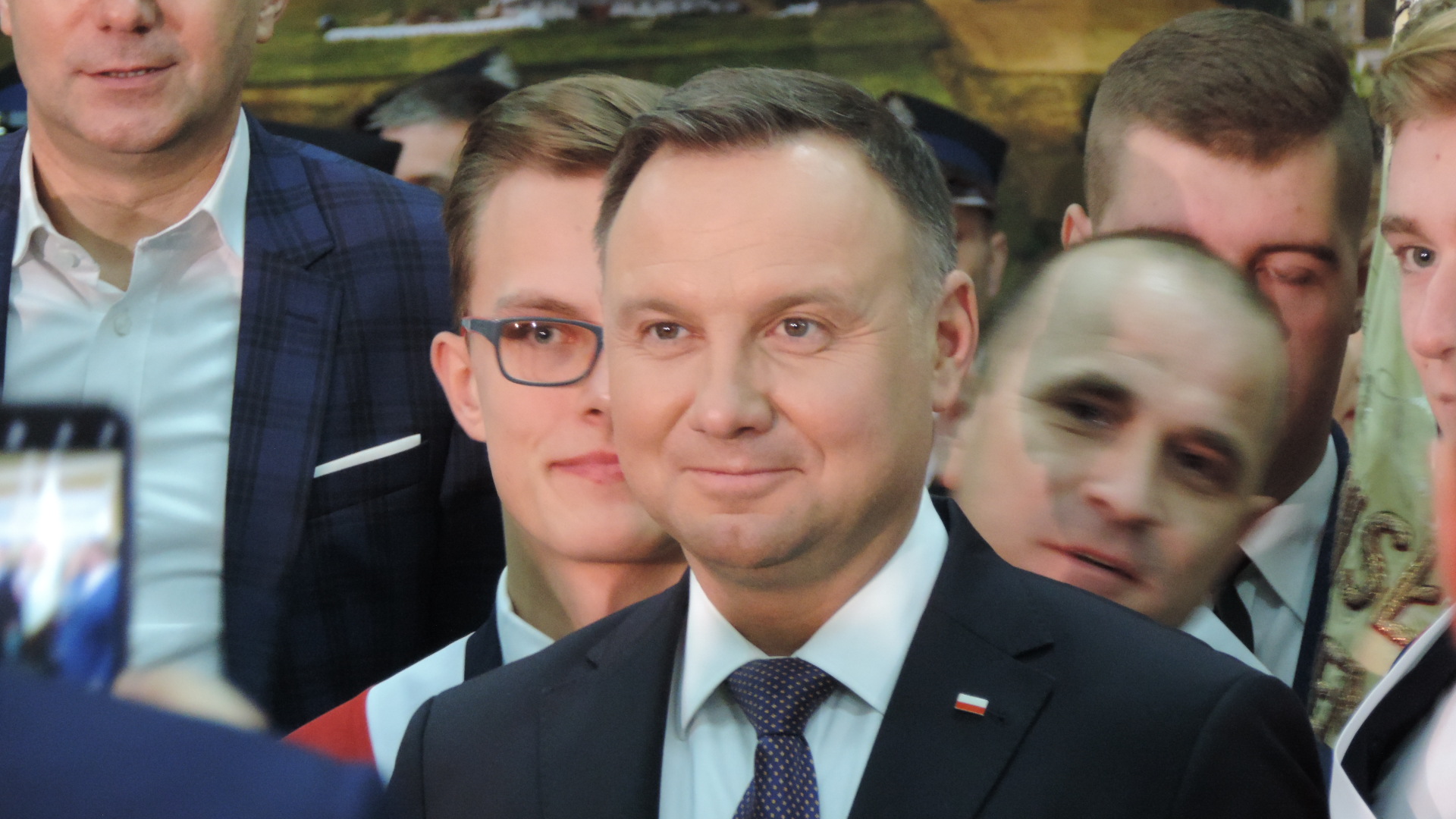 Prezydent Andrzej Duda z wizytą w Kuleszach Kościelnych, fot. Adam Dąbrowski