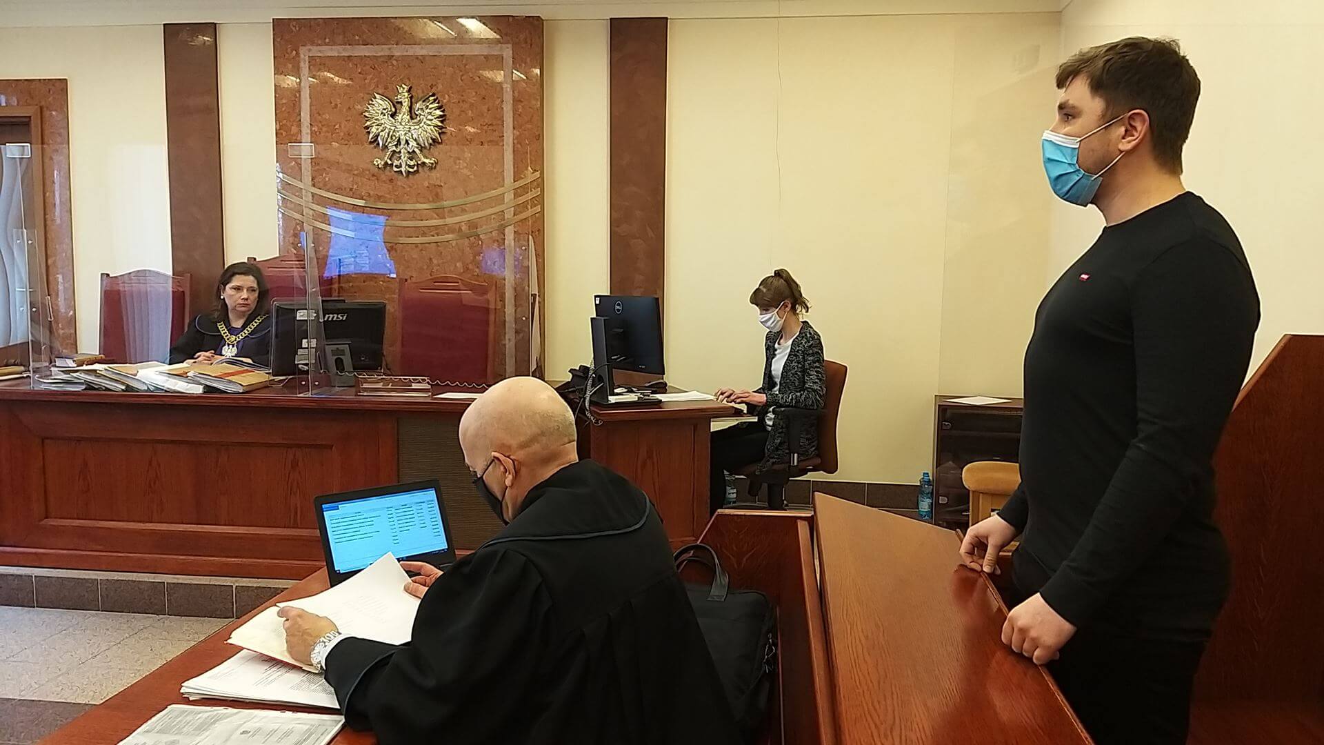 Ogłoszenie wyroku w sprawie Daniela Martyniuka, fot. Marta Nazarko