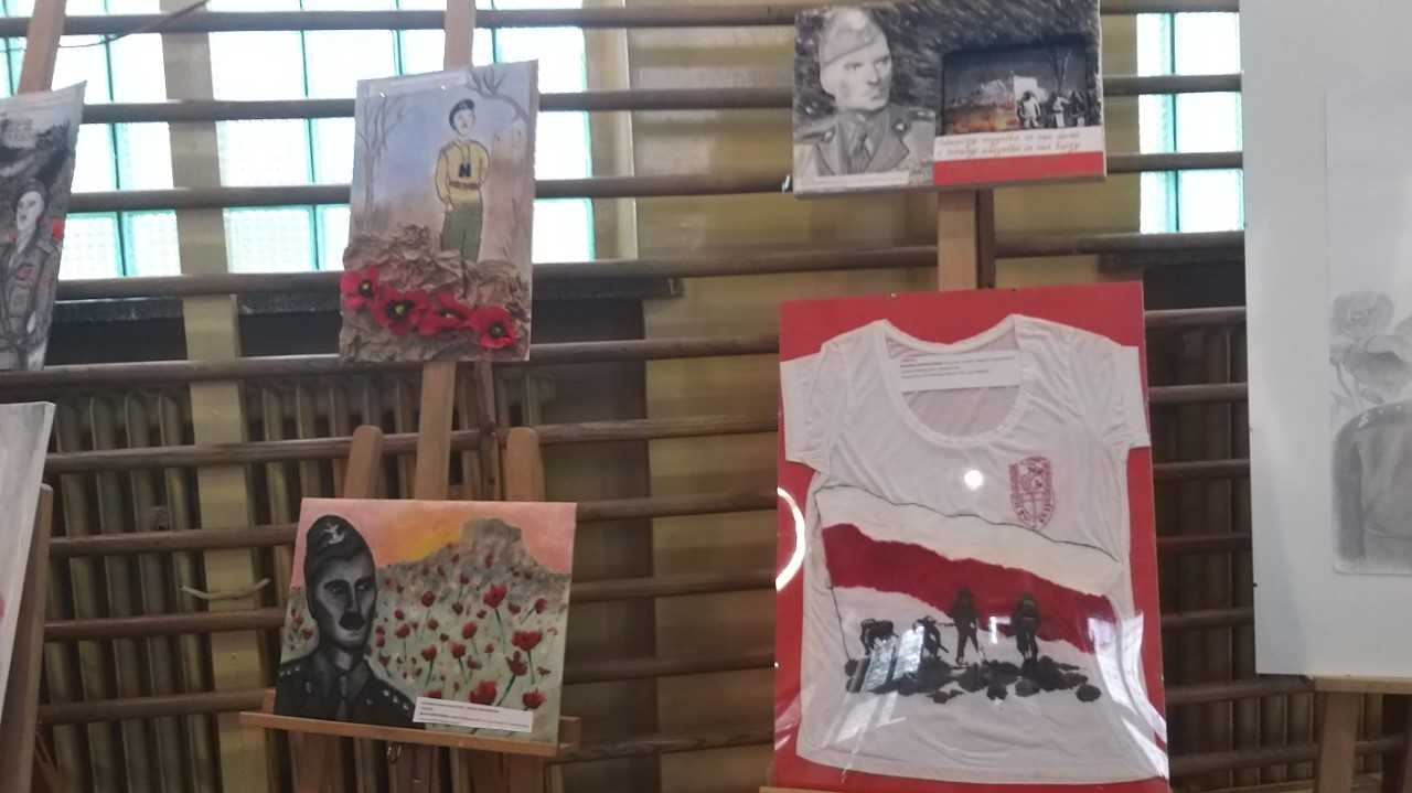 Podlascy uczniowie przypominali działalność generała Władysława Andersa