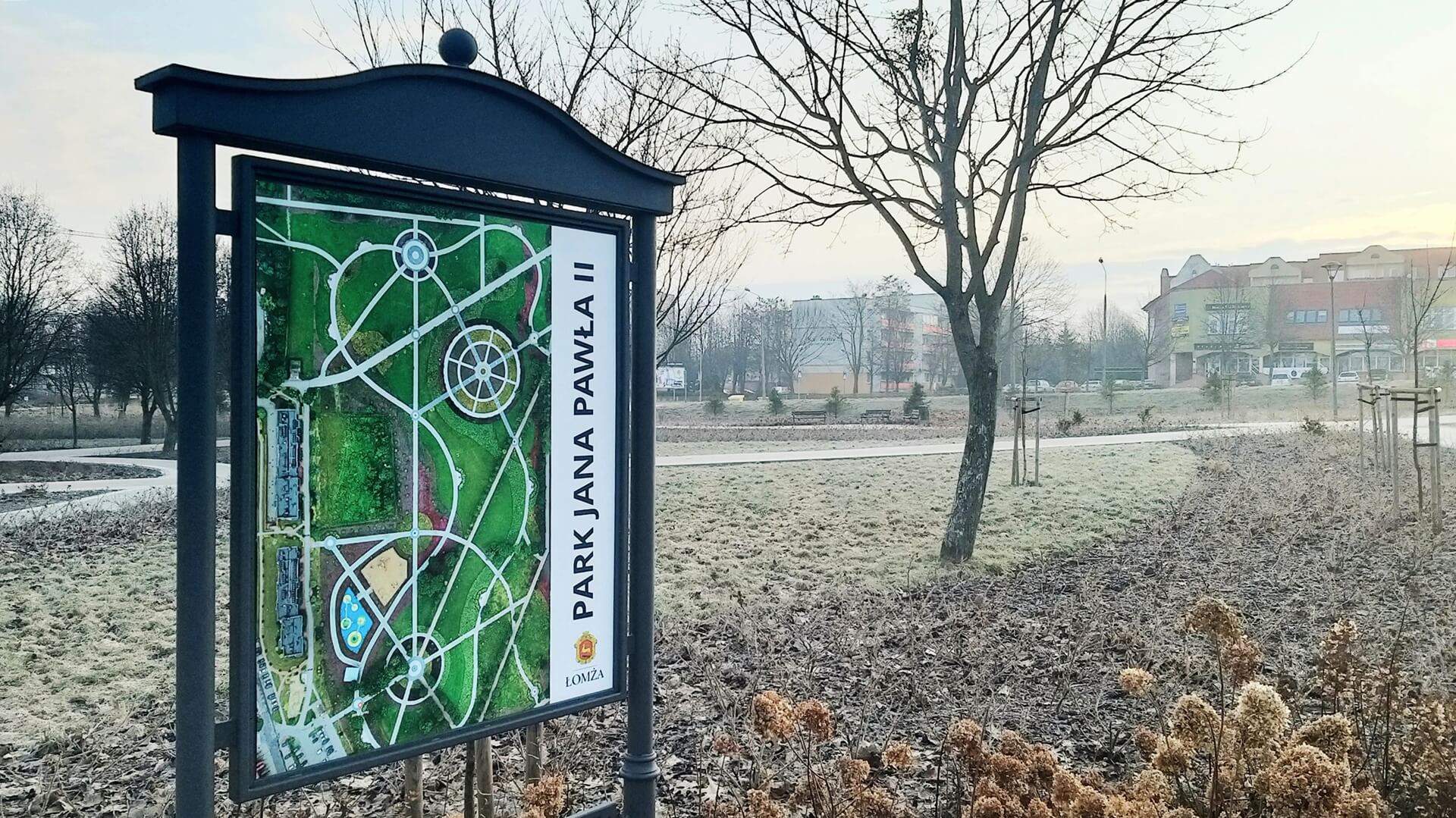 Park Jana Pawła II w Łomży, fot. Adam Dąbrowski