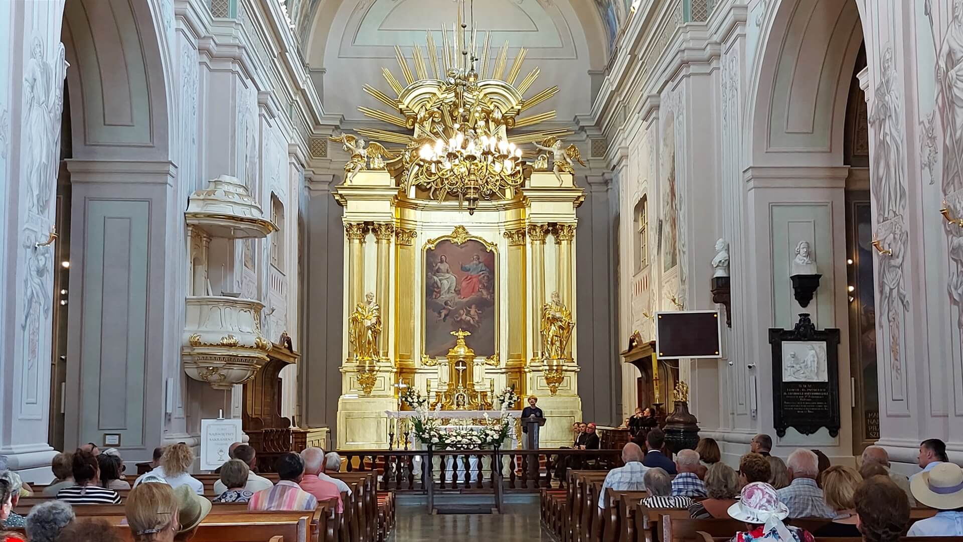 Zakończono prace remontowe w kościele pw. Trójcy Przenajświętszej w Tykocinie, fot. Grzegorz Pilat