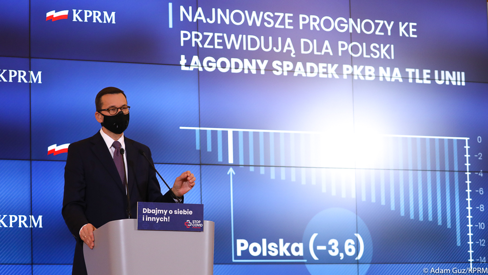Premier Mateusz Morawiecki, źródło: Adam Guz/KPRM