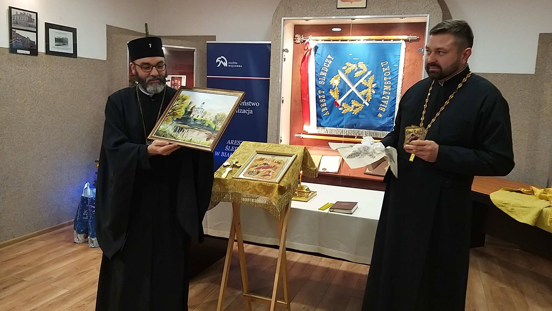 Prawosławna wigilia w białostockim areszcie