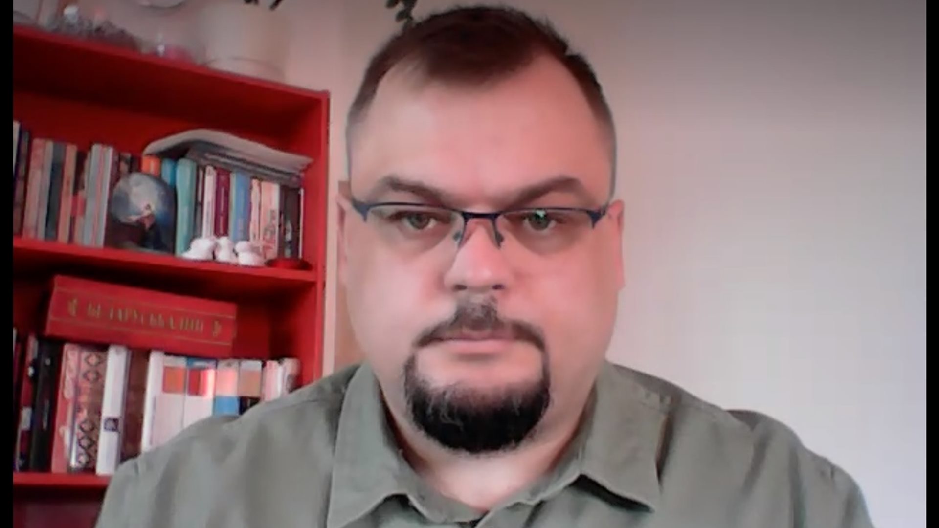 Jarosław Ścieszyk, fot. screen z rozmowy na Skype