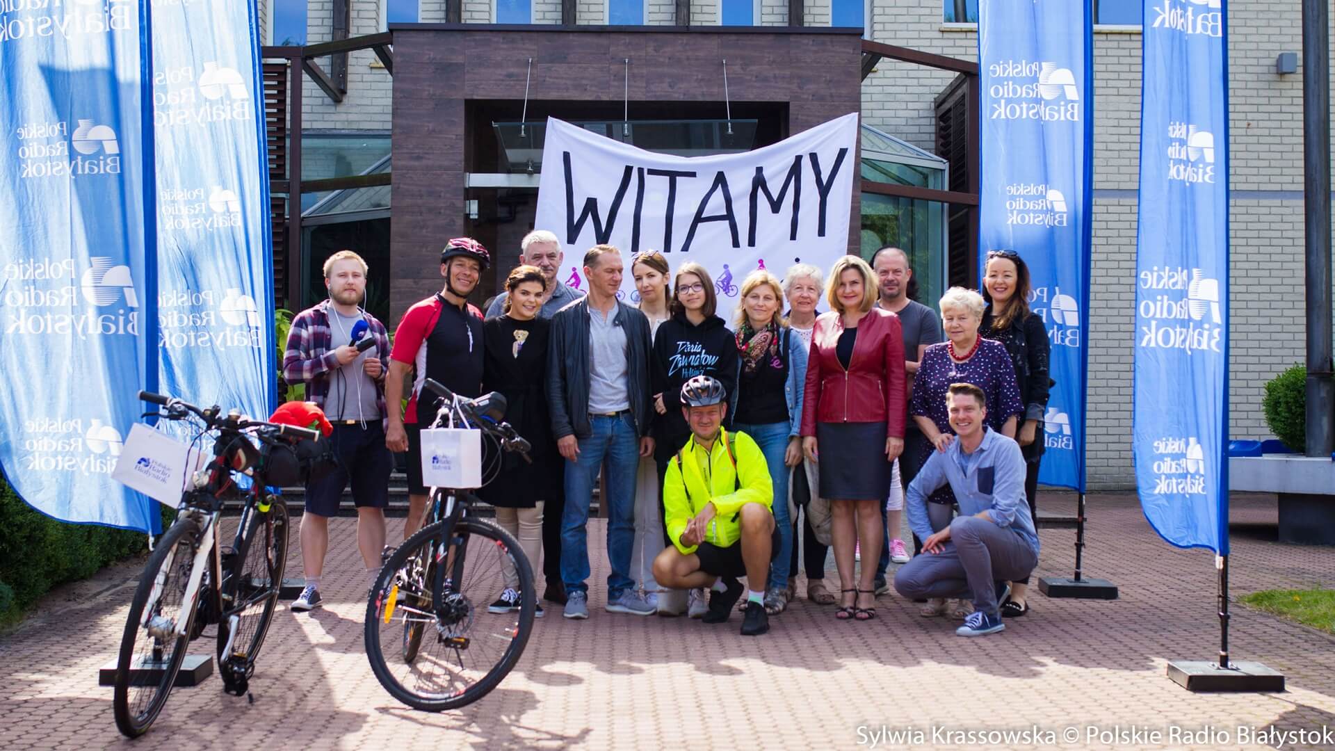 Dwaj rowerzyści przejechali Polskę, aby wspomóc chorą białostoczankę, fot. Sylwia Krassowska