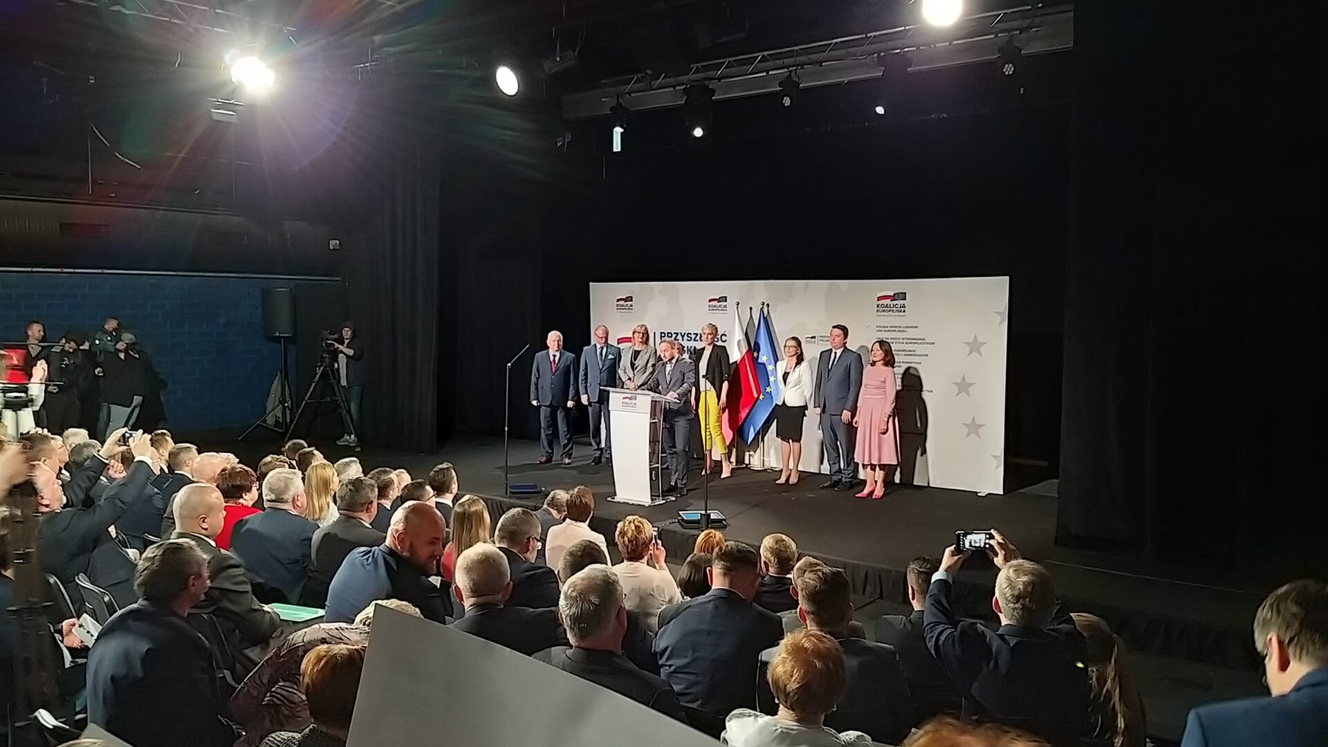 Konwencja wyborcza Koalicji Europejskiej w Białymstoku - Fot. Grzegorz Pilat