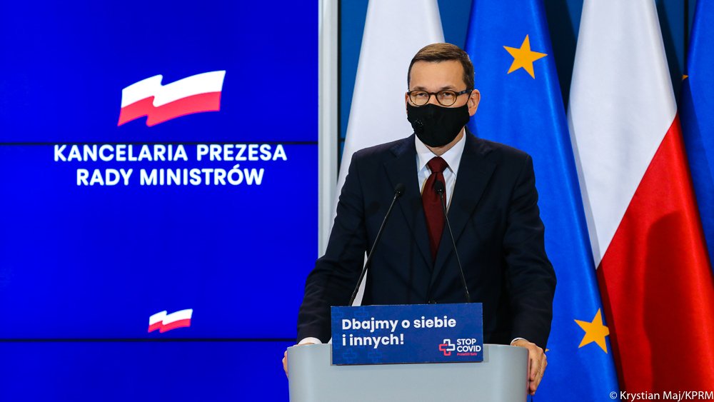 Premier Mateusz Morawiecki, źródło: Krystian Maj/ KPRM