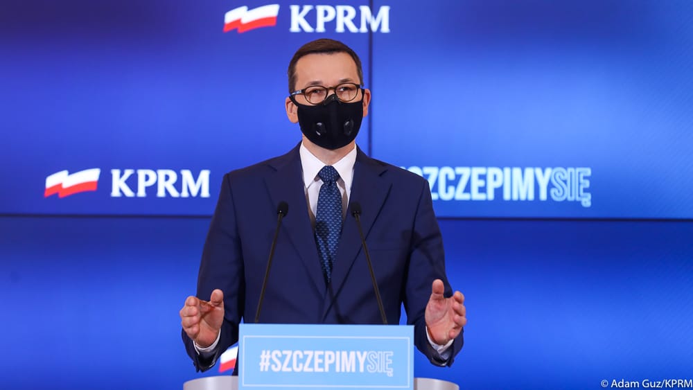 Premier Mateusz Morawiecki, źródło: Adam Guz/ KPRM
