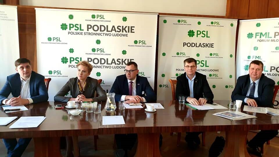 Wiceprezes PSL Urszula Pasławska ma być "dwójką" na liście Koalicji Europejskiej do PE, źródło: Facebook PSL Podlaskie