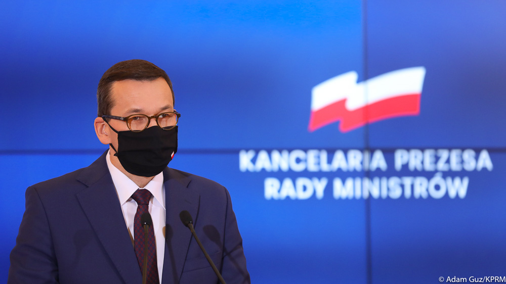 Premier Mateusz Morawiecki, źródło:Adam Guz/ KPRM