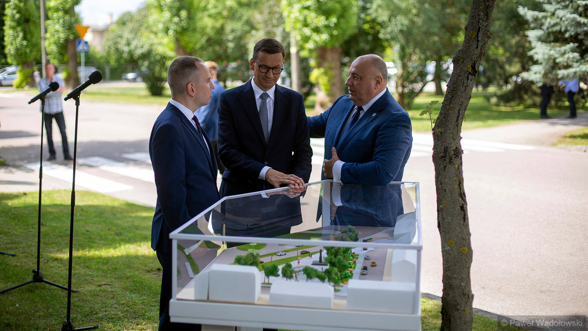 Wizyta premiera Mateusza Morawieckiego w Grajewie, fot. Paweł Wądołowski