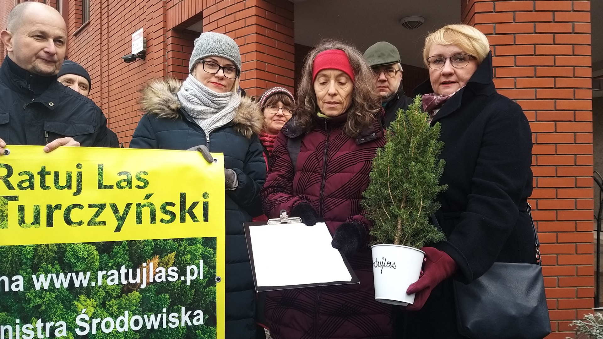 Grupa mieszkańców apeluje do kurii ws. wycinki lasu turczyńskiego, fot. Ryszard Minko