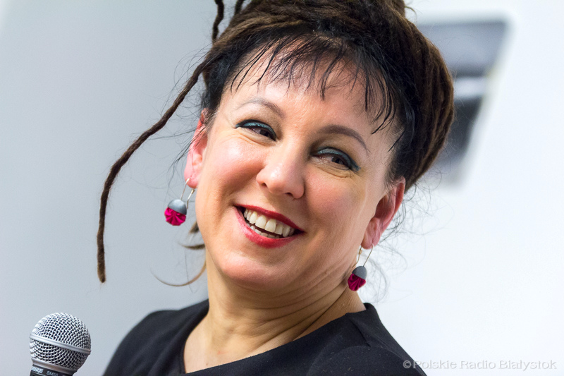 Białystok:  Spotkanie z Olgą Tokarczuk w Arsenale [zdjęcia]