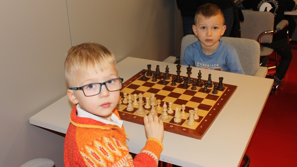 "Mój pierwszy turniej szachowy" w Białymstoku, fot. Marcin Gliński