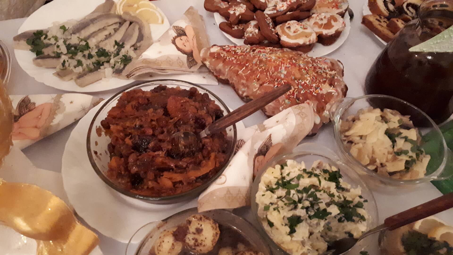 "Tradycyjny stół wigilijny" - konkurs kulinarny w Supraślu, fot. Renata Reda