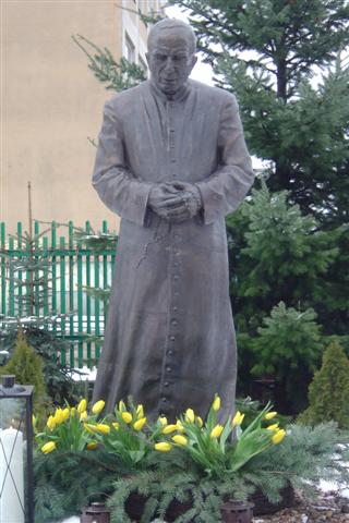 Pomnik błogosławionego księdza Michała Sopoćki, fot. Piotr Wąż