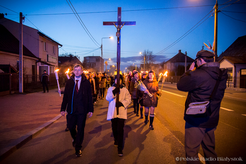 Marsz modlitewny na Krywlany, Białystok 2015, fot. Joanna Żemojda