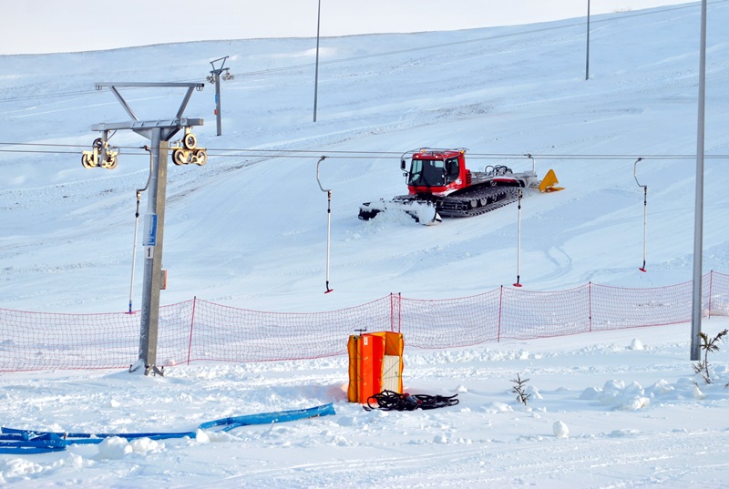 Początek sezonu narciarskiego w Szlmencie, fot. Adam Janczewski