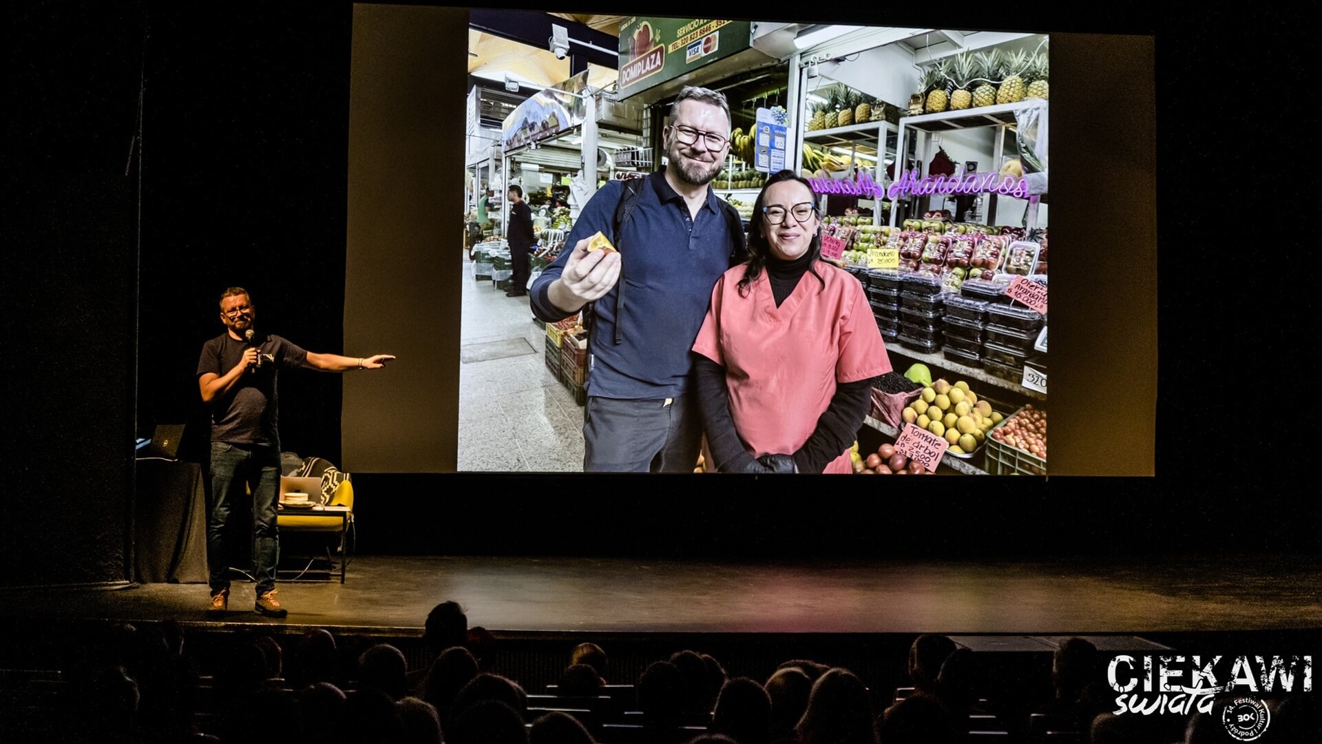 Jędrzej Majka był gościem festiwalu Ciekawi Świata, 16.11.2025, fot. Tomasz Pienicki/Ciekawi Świata