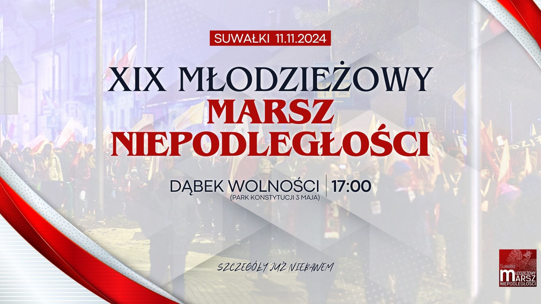 W Suwałkach trwa zbiórka na pomoc w organizacji  XIX Młodzieżowego Marszu Niepodległości