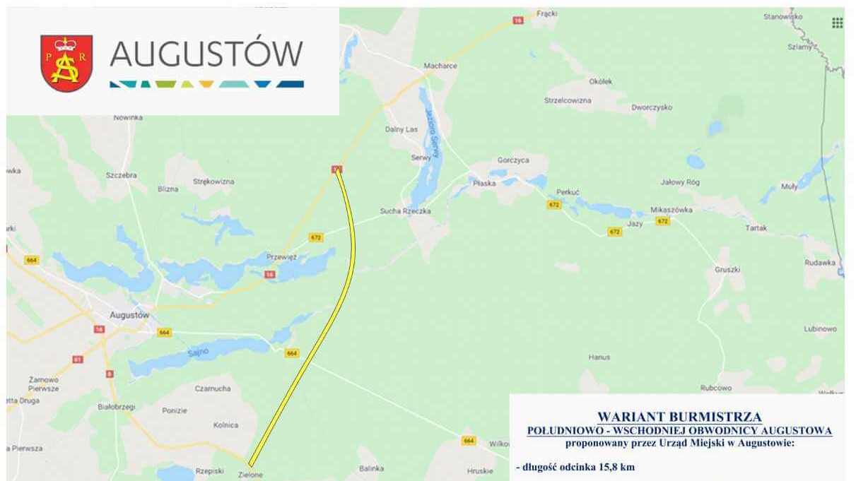 Możliwą blokadę drogi Augustów-Ogrodniki zapowiedział wójt gminy Płaska