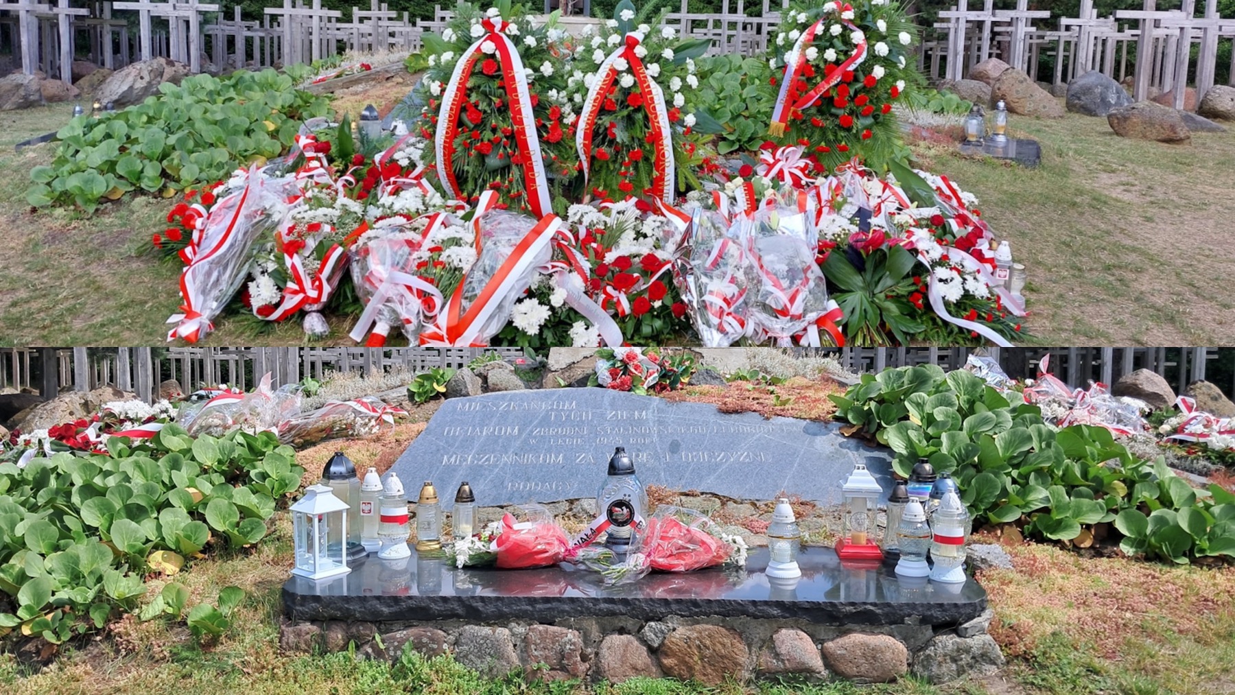 Sejneńska policja uważa że nie doszło do znieważenia miejsca pamięci w Gibach