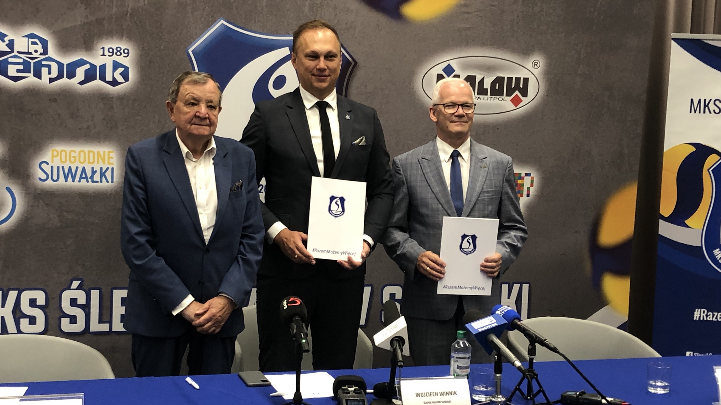 Ślepsk Malow Suwałki podpisał umowę ze sponsorem tytularnym na kolejne sezony