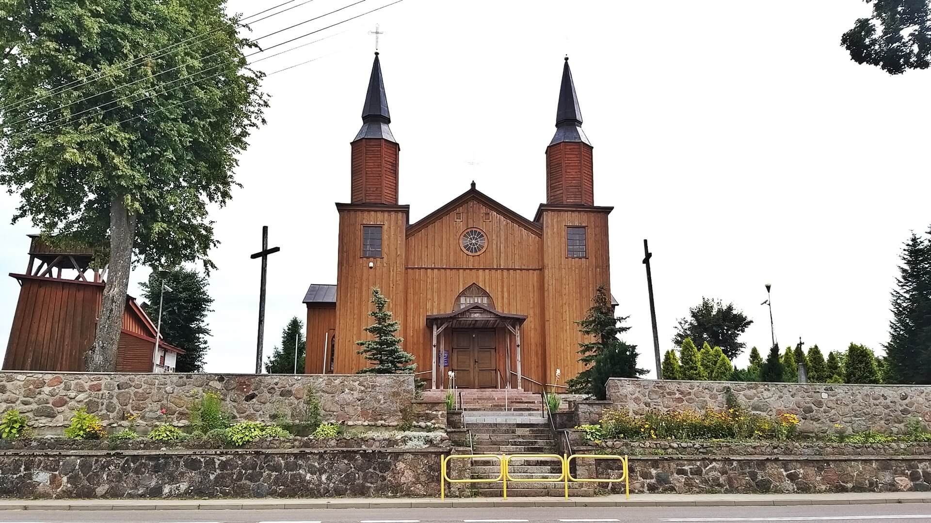 Kościół pw. Najświętszego Serca Pana Jezusa w Jeleniewie, fot. Wojciech Szubzda