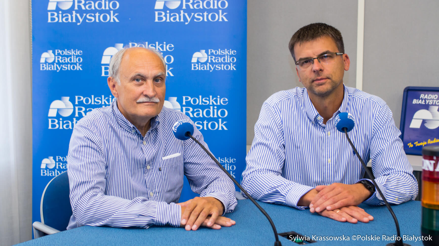prof. Wojciech Dębek i dr Tomasz Guszczyn, fot. Sylwia Krassowska