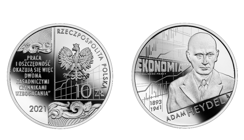 Heydel - Fotografie monet pochodzą ze zbiorów Narodowego Banku Polskiego