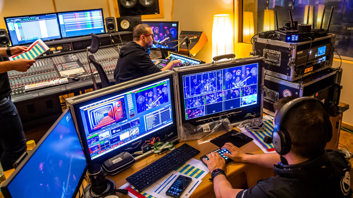 Finał Niebieskiego Mikrofonu Polskiego Radia Białystok - backstage