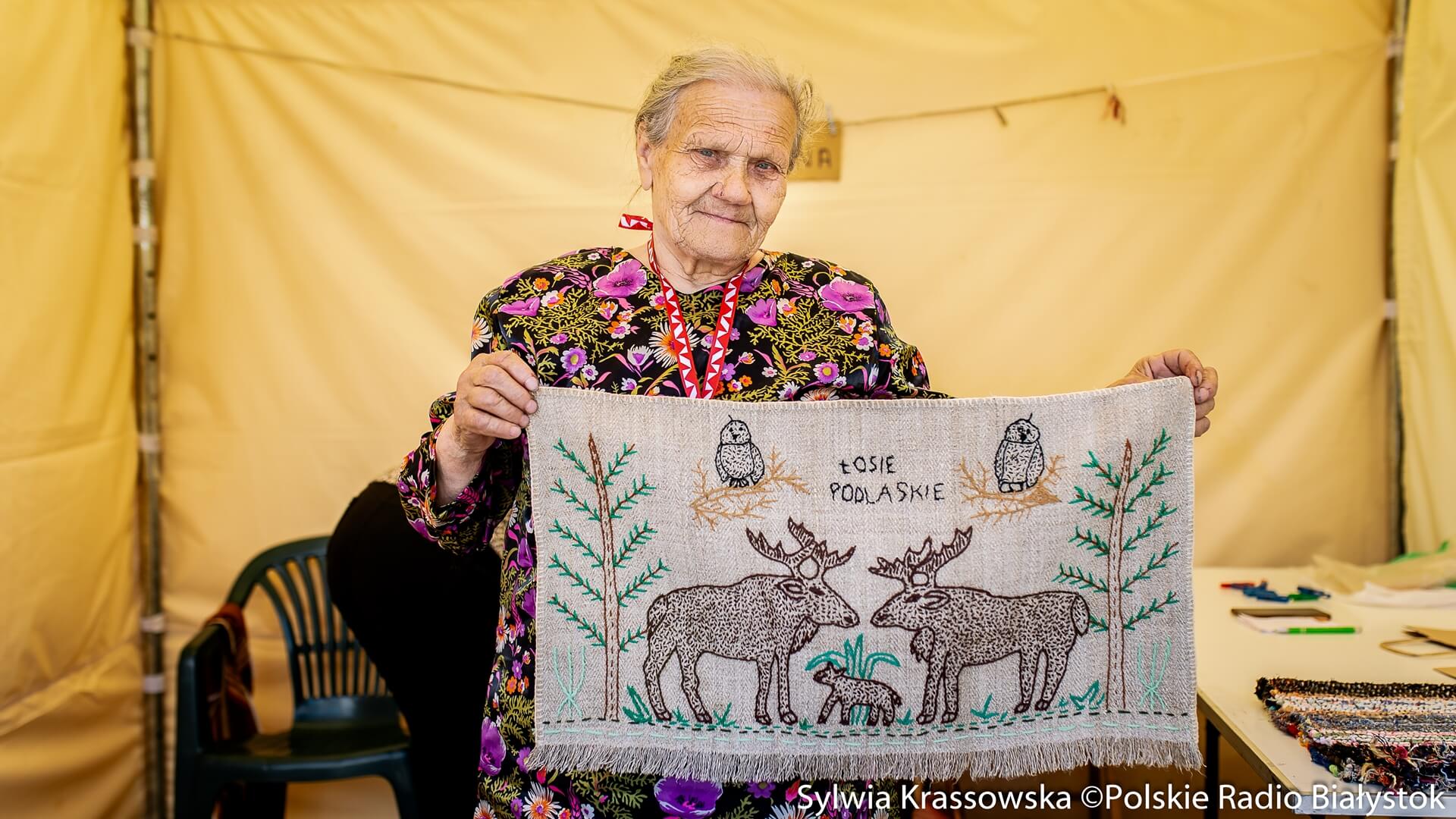 V Festiwal Tkactwa "Podlaskie Sploty" na dziedzińcu Pałacu Branickich w Białymstoku [zdjęcia]