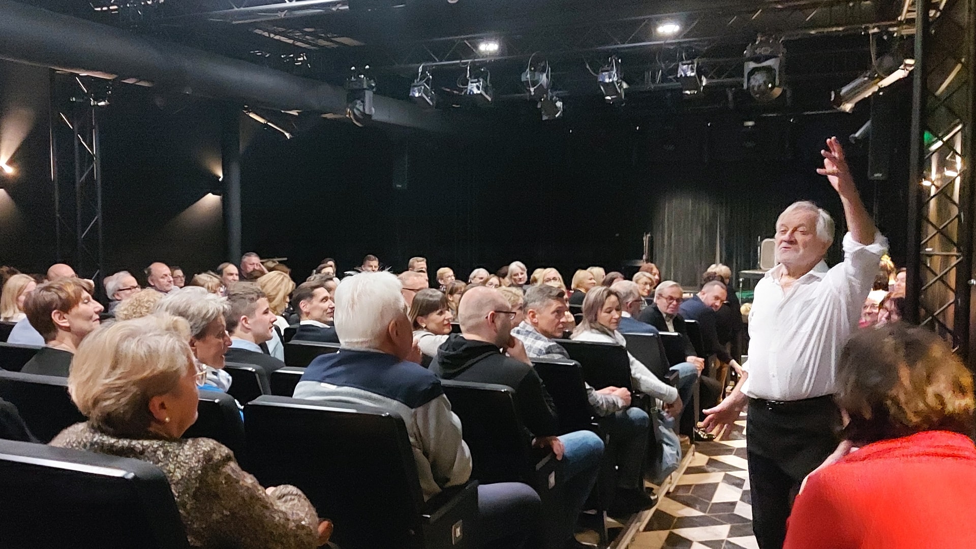 Andrzej Seweryn wystąpił w Nie Teatrze