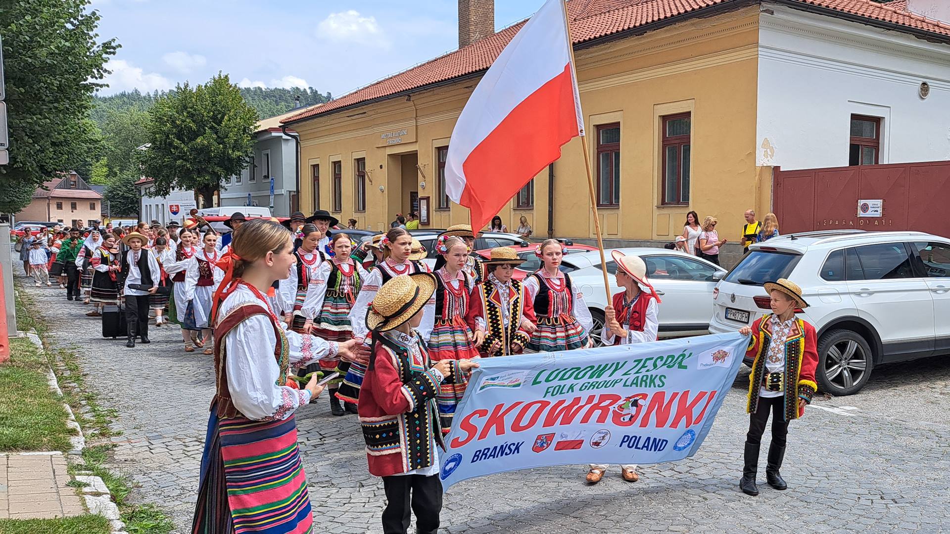 Zespół ludowy z Brańska bierze udział w słowackim Festiwalu Europejskiego Rzemiosła Ludowego