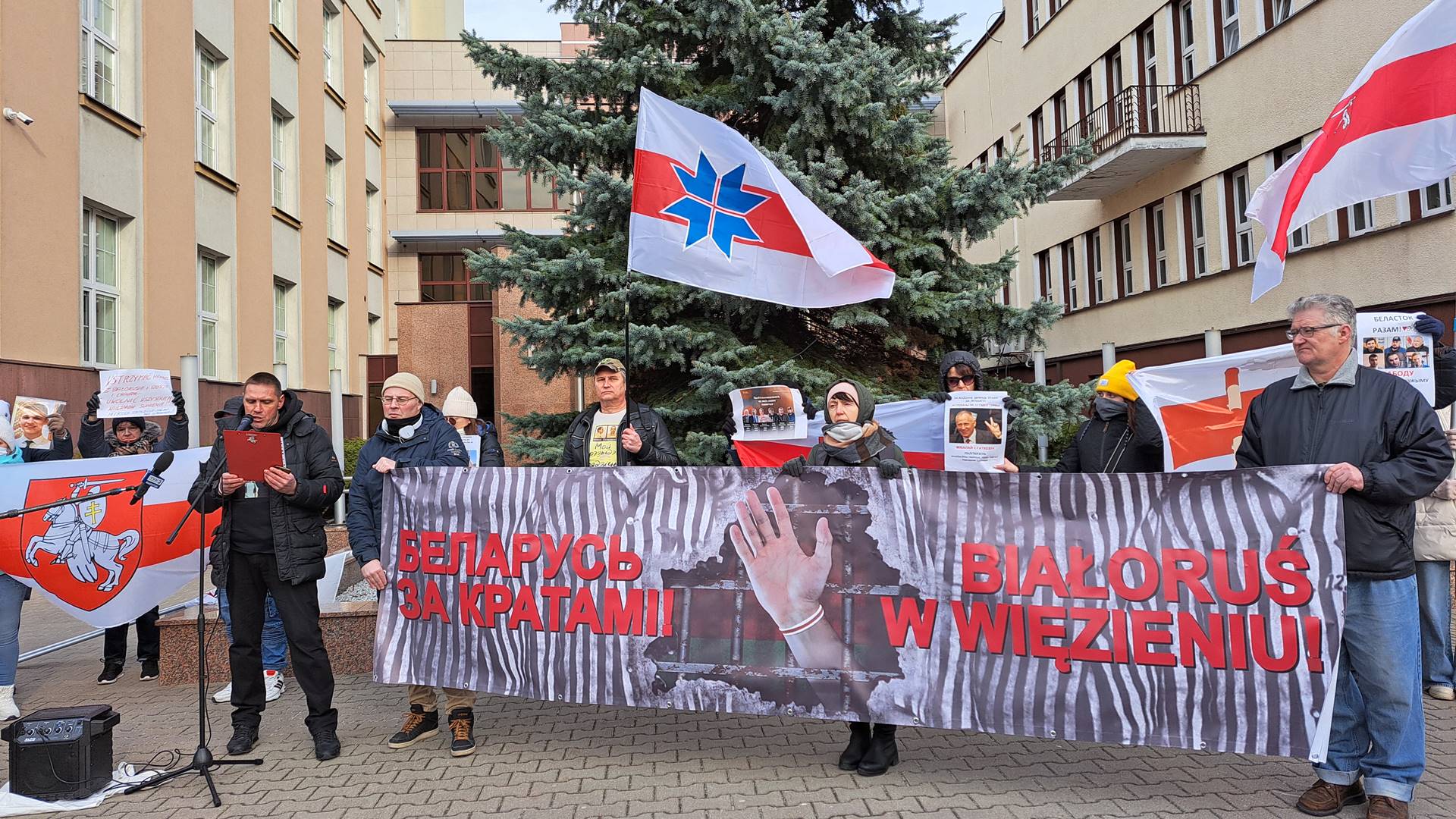 Diaspora białoruska apeluje do polskich władz, by postawiono reżimowi Łukaszenki ultimatum w sprawie więźniów politycznych