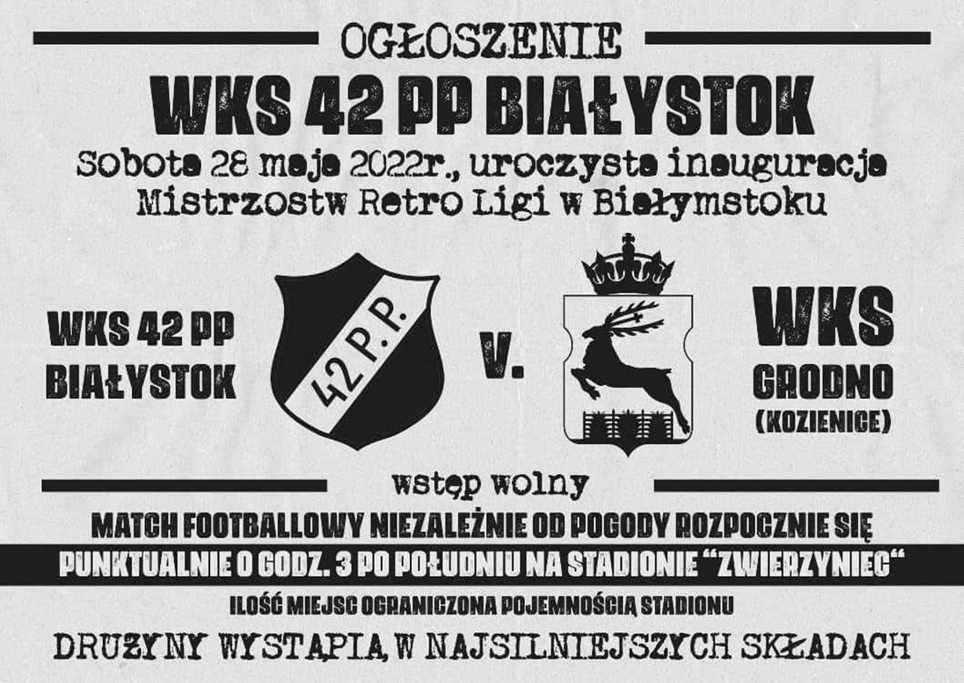 Źródło: WKS 42 PP Białystok / Facebook
