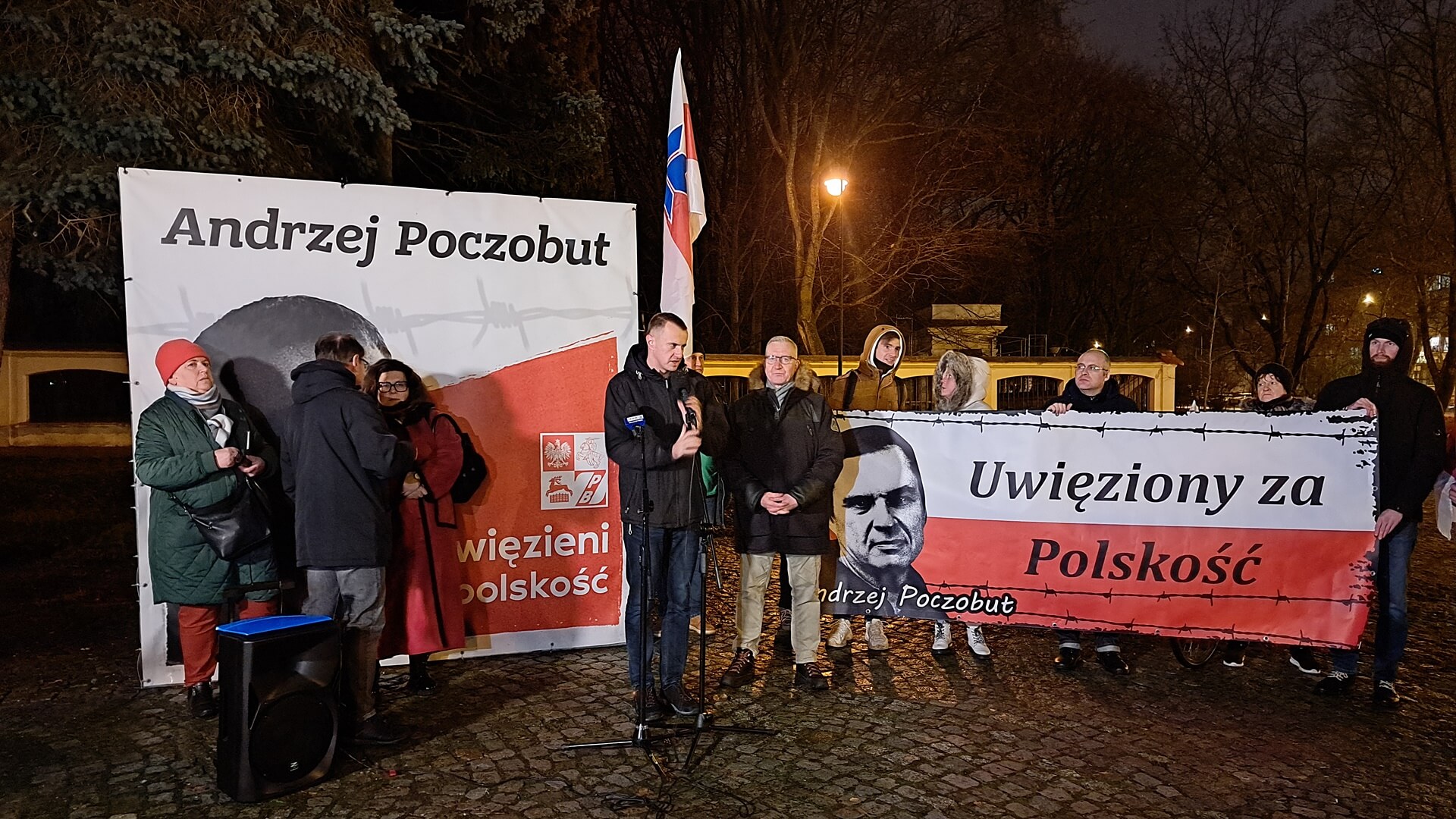 Kolejny protest przeciwko uwięzieniu Andrzeja Poczobuta przez białoruskie władze