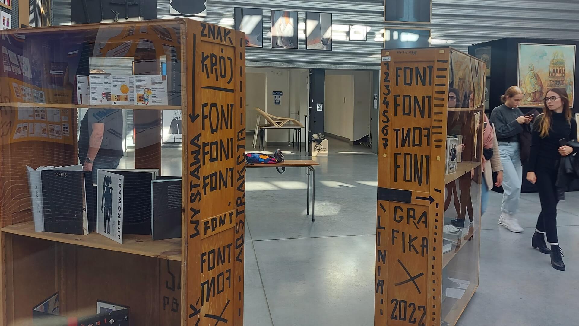 Wystawa "Techniki graficzne" na Politechnice Białostockiej